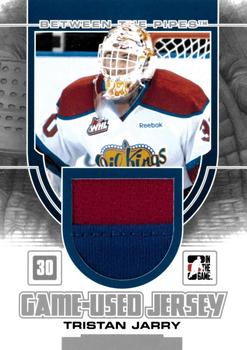2013-14 In The Game Between the Pipes - Game-Used Jersey Silver #GUM-25 Tristan Jarry Front
