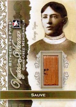 2013-14 In The Game Between the Pipes - Vezina Winner Game-Used Memorabilia #VW-05 Bob Sauve Front