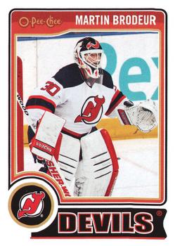 2014-15 O-Pee-Chee #1 Martin Brodeur Front