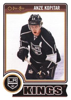 2014-15 O-Pee-Chee #252 Anze Kopitar Front