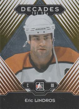 2013-14 In The Game Decades 1990s - Gold #55 Eric Lindros Front