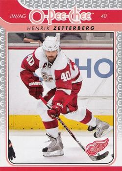 2009-10 O-Pee-Chee #351 Henrik Zetterberg Front