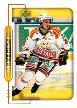 1999-00 Upper Deck Swedish Hockey League #31 Kenneth Bergqvist Front