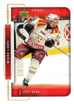 1999-00 Upper Deck Swedish Hockey League #32 Mikko Luovi Front