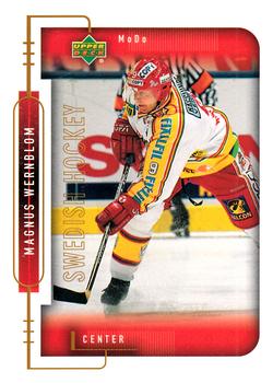 1999-00 Upper Deck Swedish Hockey League #176 Magnus Wernblom Front