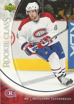 2006-07 Upper Deck Rookie Class Box Set #5 Guillaume Latendresse  Front