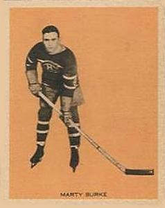 1933-34 Hamilton Gum (V288) #3 Marty Burke Front