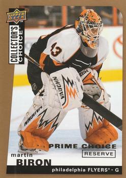 2008-09 Collector's Choice - Prime Choice Reserve #103 Martin Biron Front