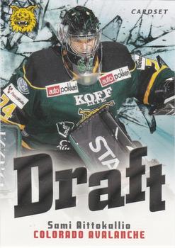 2012-13 Cardset Finland - Draft #DRAFT 4 Sami Aittokallio Front