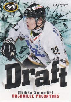 2012-13 Cardset Finland - Draft #DRAFT 8 Miikka Salomäki Front