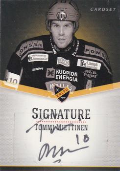 2012-13 Cardset Finland - Signature #NNO Tommi Miettinen Front