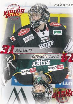 2010-11 Cardset Finland - Young Guns #YG3 Joni Ortio / Sami Aittokallio Front