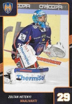 2013-14 Cardset Finland #302 Zoltan Hetenyi Front