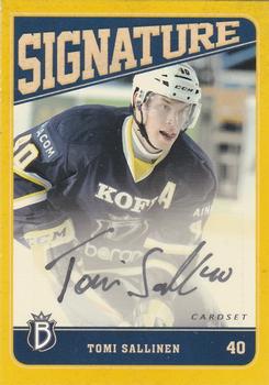 2013-14 Cardset Finland - Signature #NNO Tomi Sallinen Front