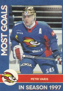 2013-14 Cardset Finland - Most Goals #MG 17 Petri Varis Front