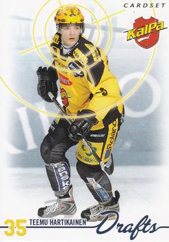 2009-10 Cardset Finland - Drafts #DRAFTS 2 Teemu Hartikainen Front