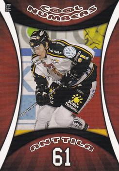2008-09 Cardset Finland - Cool Numbers Red #CN14 Marko Anttila Front