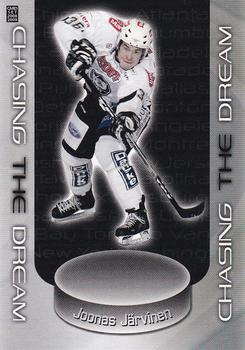 2008-09 Cardset Finland - Chasing the Dream Silver #CD1 Joonas Järvinen Front