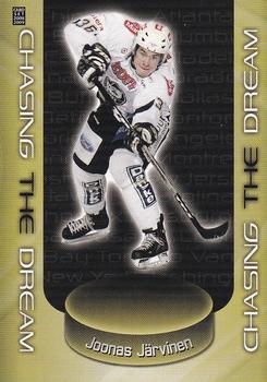 2008-09 Cardset Finland - Chasing the Dream Gold #CD1 Joonas Järvinen Front