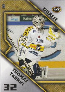2008-09 Cardset Finland - Goalie Tandems Gold #GT08 Tuomas Tarkki / Petri Koivisto Front