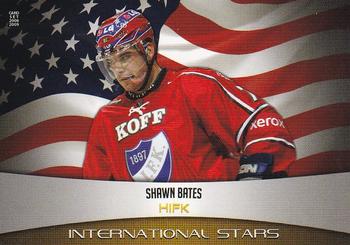 2008-09 Cardset Finland - International Stars Yellow #IS02 Shawn Bates Front