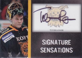 2007-08 Cardset Finland - Signature Sensations #TR1 Tuukka Rask Front