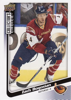 2009-10 Collector's Choice #25 Zach Bogosian Front