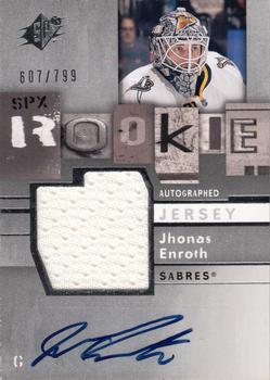 2009-10 SPx #157 Jhonas Enroth Front