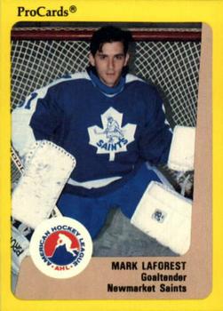 1989-90 ProCards AHL #124 Mark Laforest Front