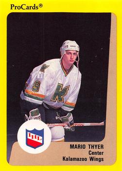 1989-90 ProCards IHL #85 Mario Thyer Front