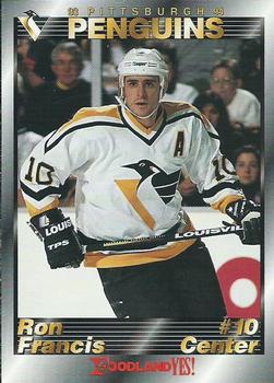 1993-94 Foodland Pittsburgh Penguins #14 Ron Francis Front