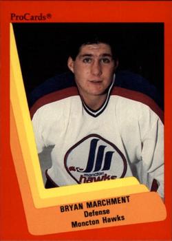 1990-91 ProCards AHL/IHL #250 Bryan Marchment Front