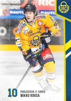 2014-15 Cardset Finland #254 Mikko Kousa Front