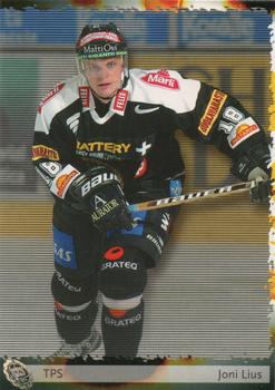 2002-03 Cardset Finland #217 Joni Lius Front