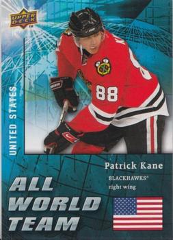 2009-10 Upper Deck - All World Team #AW15 Patrick Kane Front