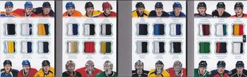 2013-14 Panini National Treasures - Treasure Chest Prime Booklet #TC-DRC Barkov / Galchenyuk / Raanta / Jenner / Gallagher / Hamilton / Forsberg / Andersen / Campbell / Trouba / Huberdeau / Schultz / Mazanec / Jones / Rielly / Yakupov / MacKinnon / Mrazek / Murphy / Monahan / Jones / Hertl / Nichushkin / Tarasenko Front