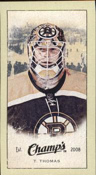 2009-10 Upper Deck Champ's #383 Tim Thomas Front