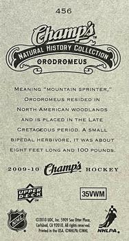 2009-10 Upper Deck Champ's #456 Orodromeus Back