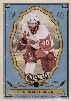 2009-10 Upper Deck Champ's #36 Henrik Zetterberg Front