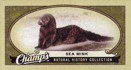 2009-10 Upper Deck Champ's #460 Sea Mink Front