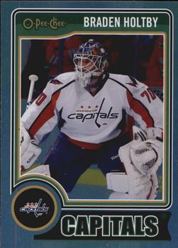 2014-15 O-Pee-Chee - Rainbow #327 Braden Holtby Front