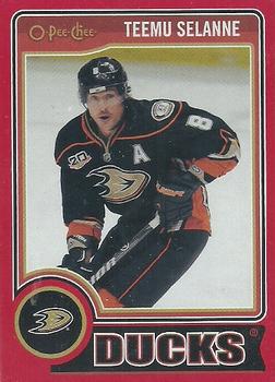 2014-15 O-Pee-Chee - Red #2 Teemu Selanne Front