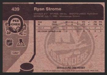 2014-15 O-Pee-Chee - Retro #439 Ryan Strome Back