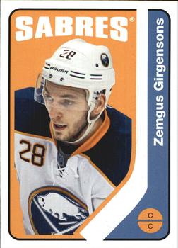 2014-15 O-Pee-Chee - Retro Blank Backs #NNO Zemgus Girgensons Front