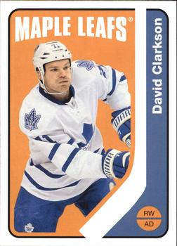 2014-15 O-Pee-Chee - Retro Blank Backs #NNO David Clarkson Front