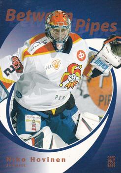 2006-07 Cardset Finland - Between the Pipes #9 Niko Hovinen Front