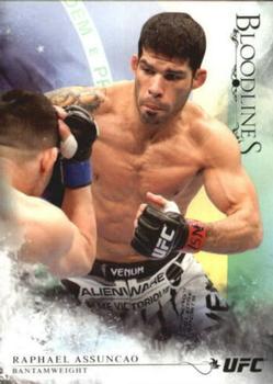 2014 Topps UFC Bloodlines - Flag #8 Raphael Assuncao Front