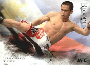 2014 Topps UFC Bloodlines - Flag #24 Chris Cariaso Front