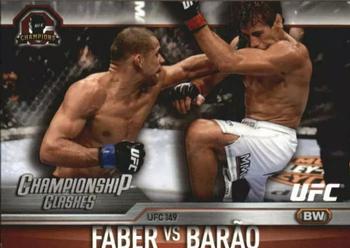 2015 Topps UFC Champions - Championship Clashes #CC-21 Urijah Faber / Renan Barão Front