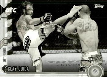 2015 Topps UFC Chronicles - Black and White #38 Clay Guida Front